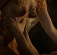 1. Laura Haddock Naked – Da Vinci's Demons, 2013