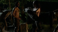 2. Laura Haddock Naked – Da Vinci's Demons, 2013