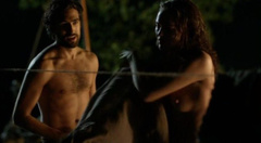 5. Laura Haddock Naked – Da Vinci's Demons, 2013
