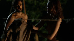 6. Laura Haddock Naked – Da Vinci's Demons, 2013