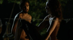 7. Laura Haddock Naked – Da Vinci's Demons, 2013