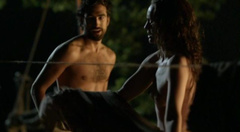 8. Laura Haddock Naked – Da Vinci's Demons, 2013