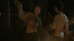 13. Laura Haddock Naked – Da Vinci's Demons, 2013