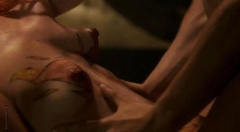 15. Laura Haddock Naked – Da Vinci's Demons, 2013