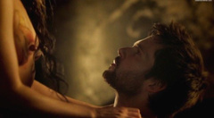 9. Laura Haddock Naked – Da Vinci's Demons, 2013