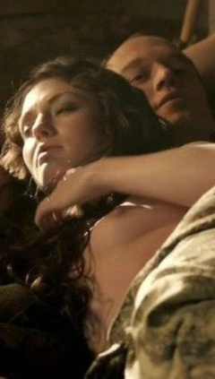 14. Laura Haddock Naked – Da Vinci's Demons, 2013