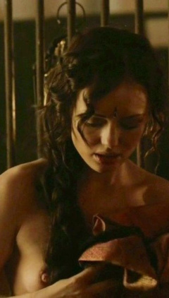 9. Laura Haddock Naked – Da Vinci's Demons, 2013