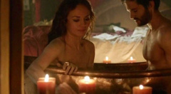 4. Laura Haddock Naked – Da Vinci's Demons, 2013