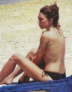1. Laura Smet – Topless sunbathing, 2008