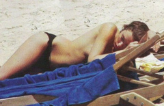 2. Laura Smet – Topless sunbathing, 2008