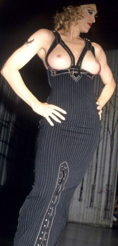 1. Madonna Topless – LA Fashion Show, 1992