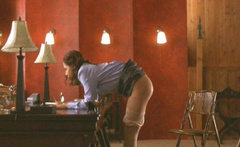 18. Maggie Gyllenhaal Naked – Secretary, 2002