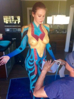 3. Maitland Ward – body paint, 2015