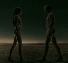 9. Malin Akerman Naked – Watchmen, 2009