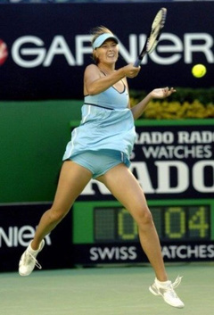 1. Maria Sharapova – Upskirt @ Australian Open, 2006