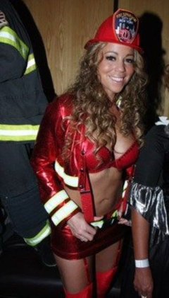 2. Mariah Carey in Bra – Halloween party, 2008