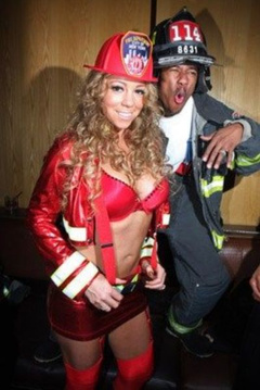 3. Mariah Carey in Bra – Halloween party, 2008