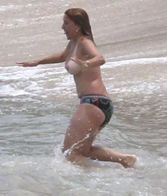 6. Marilyn Milian – topless, 2013