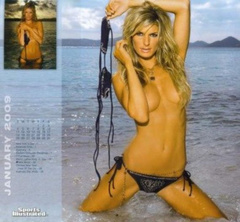 4. Marisa Miller – The Sports Illustrated 2009 calendar, 2008