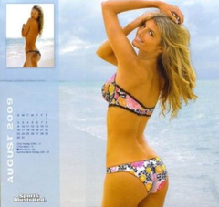 5. Marisa Miller – The Sports Illustrated 2009 calendar, 2008