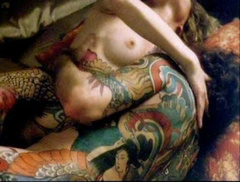 10. Maud Adams Naked – Tattoo, 1983