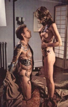 17. Maud Adams Naked – Tattoo, 1983