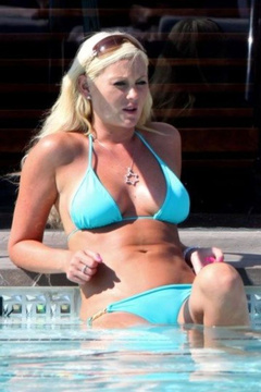 3. Megan Hauserman – blue bikini, 2009