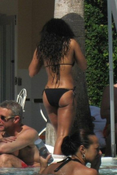 8. Melanie Brown – bikini at the beach, 2008