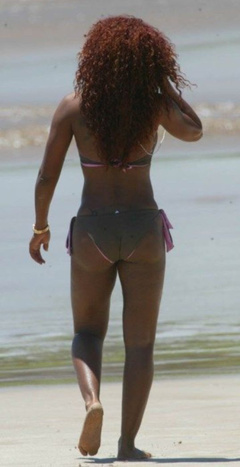 4. Melanie Brown – gray bikini, 2006