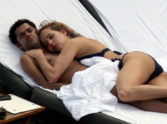 5. Melissa Theuriau – Topless sunbathing, 2009