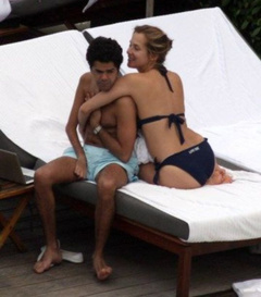 10. Melissa Theuriau – Topless sunbathing, 2009