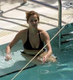 16. Melissa Theuriau – Topless sunbathing, 2009