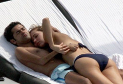 20. Melissa Theuriau – Topless sunbathing, 2009