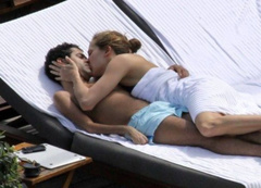 6. Melissa Theuriau – Topless sunbathing, 2009