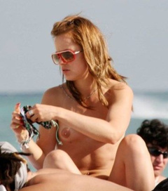 1. Mena Suvari – Topless sunbathing, 2007