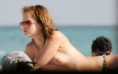 12. Mena Suvari – Topless sunbathing, 2007