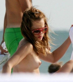 15. Mena Suvari – Topless sunbathing, 2007