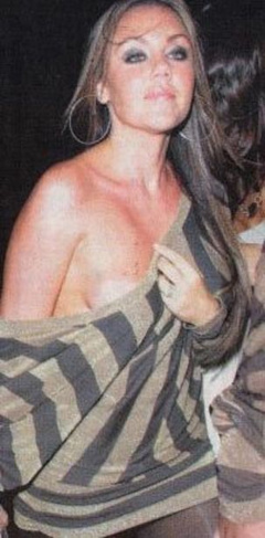 10. Michelle Heaton – boob oops, 2007