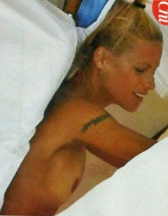 9. Michelle Hunziker – bikini, 2009