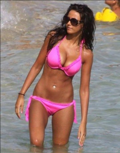 3. Michelle Keegan – bikini, 2009