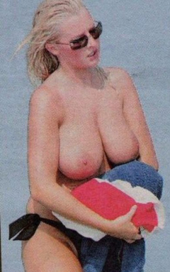 1. Michelle Marsh – topless on a yacht, 2004