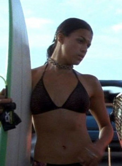 4. Michelle Rodriguez Sexy – Blue Crush, 2002