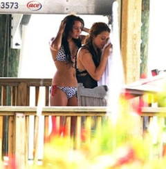 2. Miley Cyrus – bikini, 2009