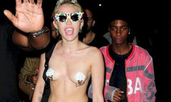 1. Miley Cyrus – pasties, 2014