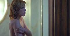 7. Milla Jovovich Naked – Resident Evil, 2002