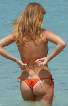 14. Millie Mackintosh – topless, 2014