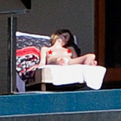 2. Mischa Barton – Topless sunbathing, 2008