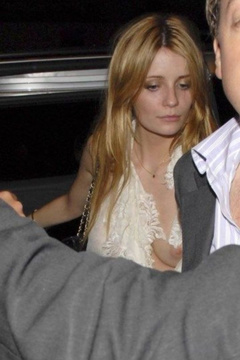 6. Mischa Barton – boob oops, 2007