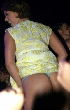 3. Paige Davis – thong @ Broadway Bares, 2004