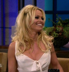 1. Pamela Anderson See-Through – Tonight show with Jay Leno, 2010